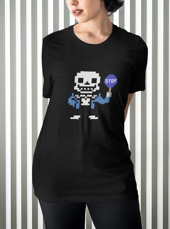 Sans Undertale Stop Sign Unisex T Shirt - Etsy