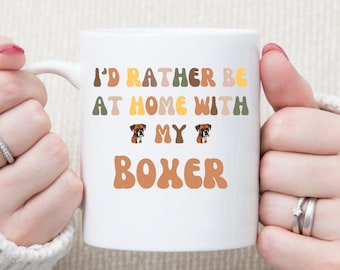 Boxer Dog Mug Gift For Boxer Mum Birthday Dog Owner Gift Boxer Dad Mug Funny Dog Dad Dog Mam Dog Coffee Mug Pet Mug