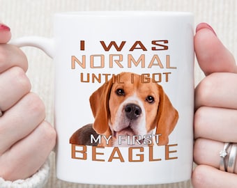Funny Beagle Dog Mug: Gift for Beagle Owners