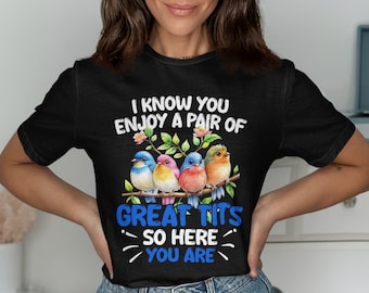 Funny Bird Lover T-Shirt: Humorous Graphic Tee