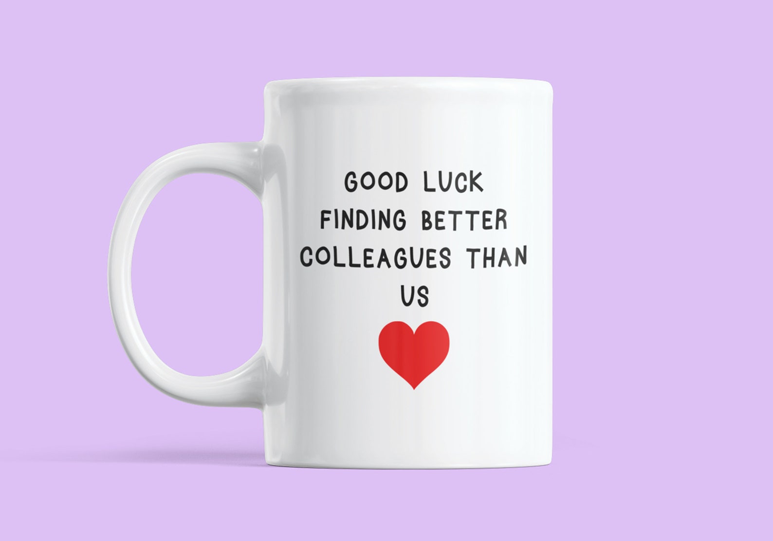 Bonne chance pour trouver de meilleurs collègues Tasse à - Etsy France