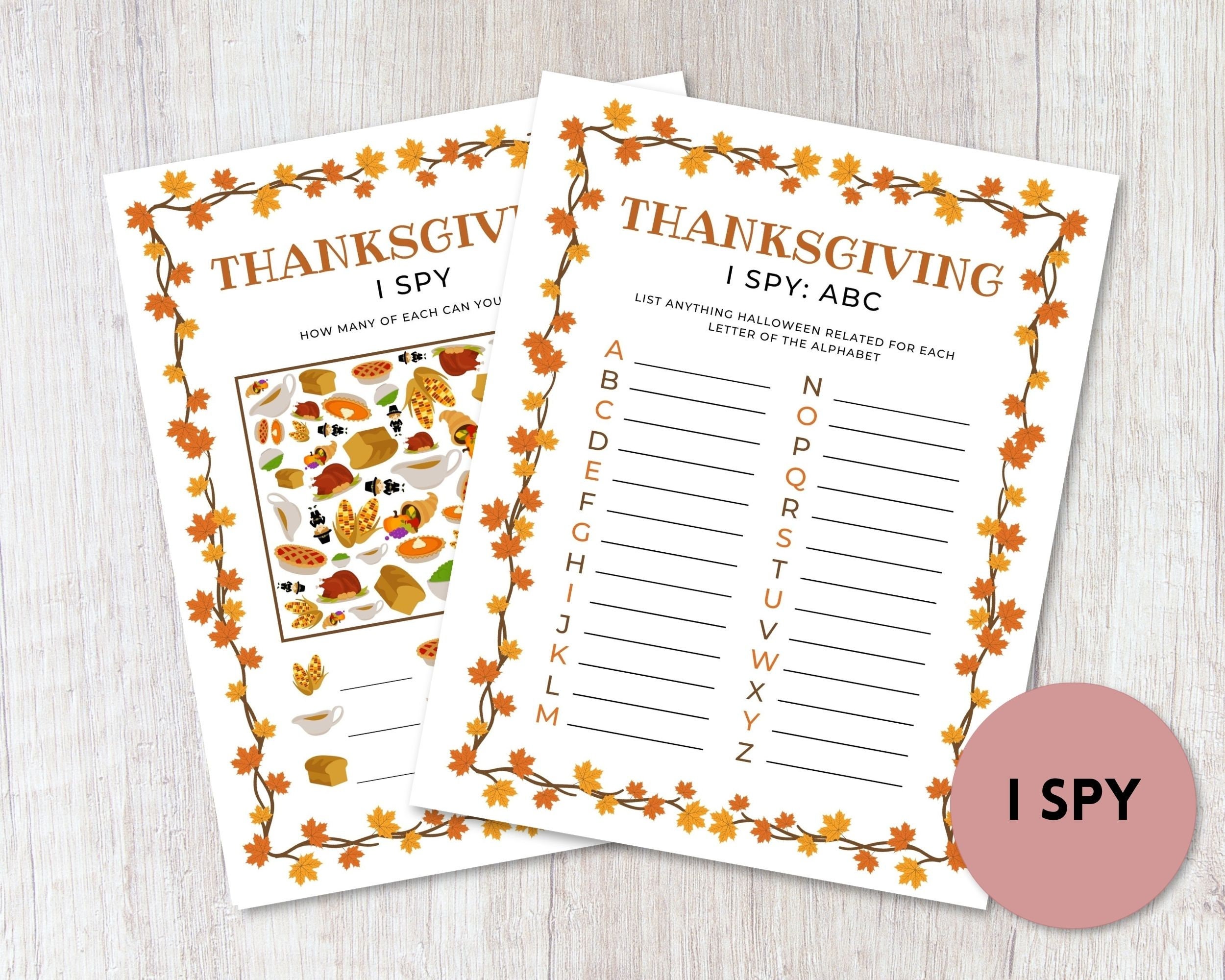 14 Thanksgiving Games for Kids Printable Fall Party Games Classroom ...