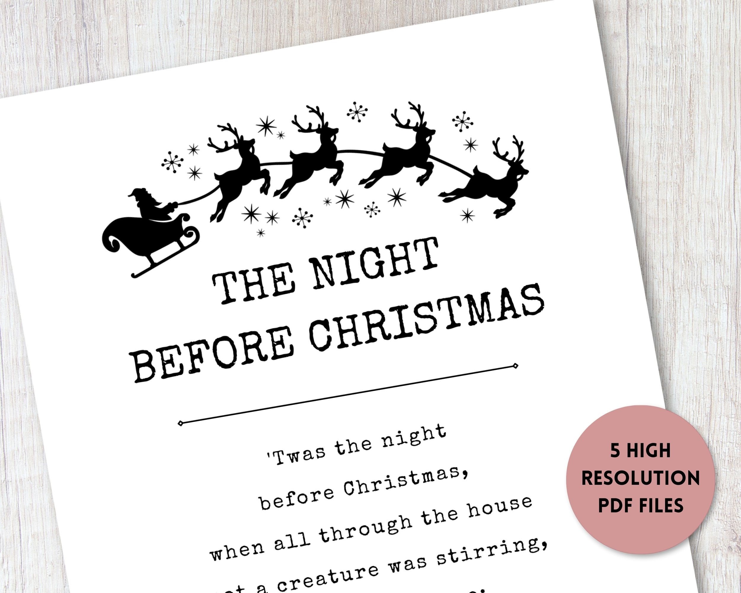 Twas the Night Before Christmas - Il Fullxfull.4270156929 6w51 