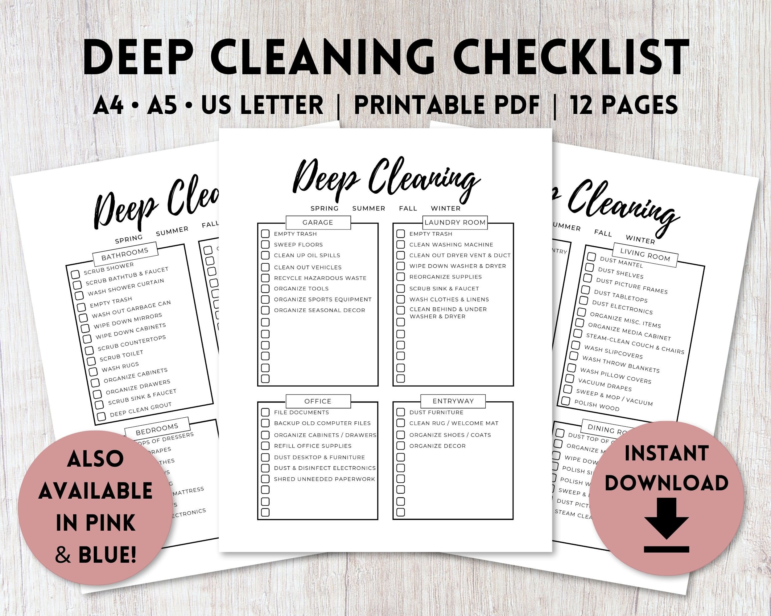 deep-cleaning-checklist-printable-pdf-spring-cleaning-etsy