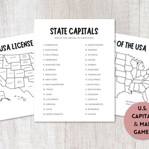 Road Trip Kid Games Bundle Printable | Travel Kid Games | Summer ...