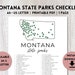 Montana State Park Map Printable - Il 75x75.5475105113 9scv 