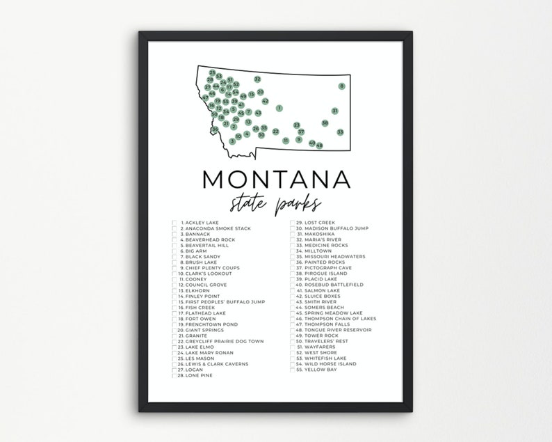 Montana State Park Map Printable - Il 794xN.5475105039 25dz 