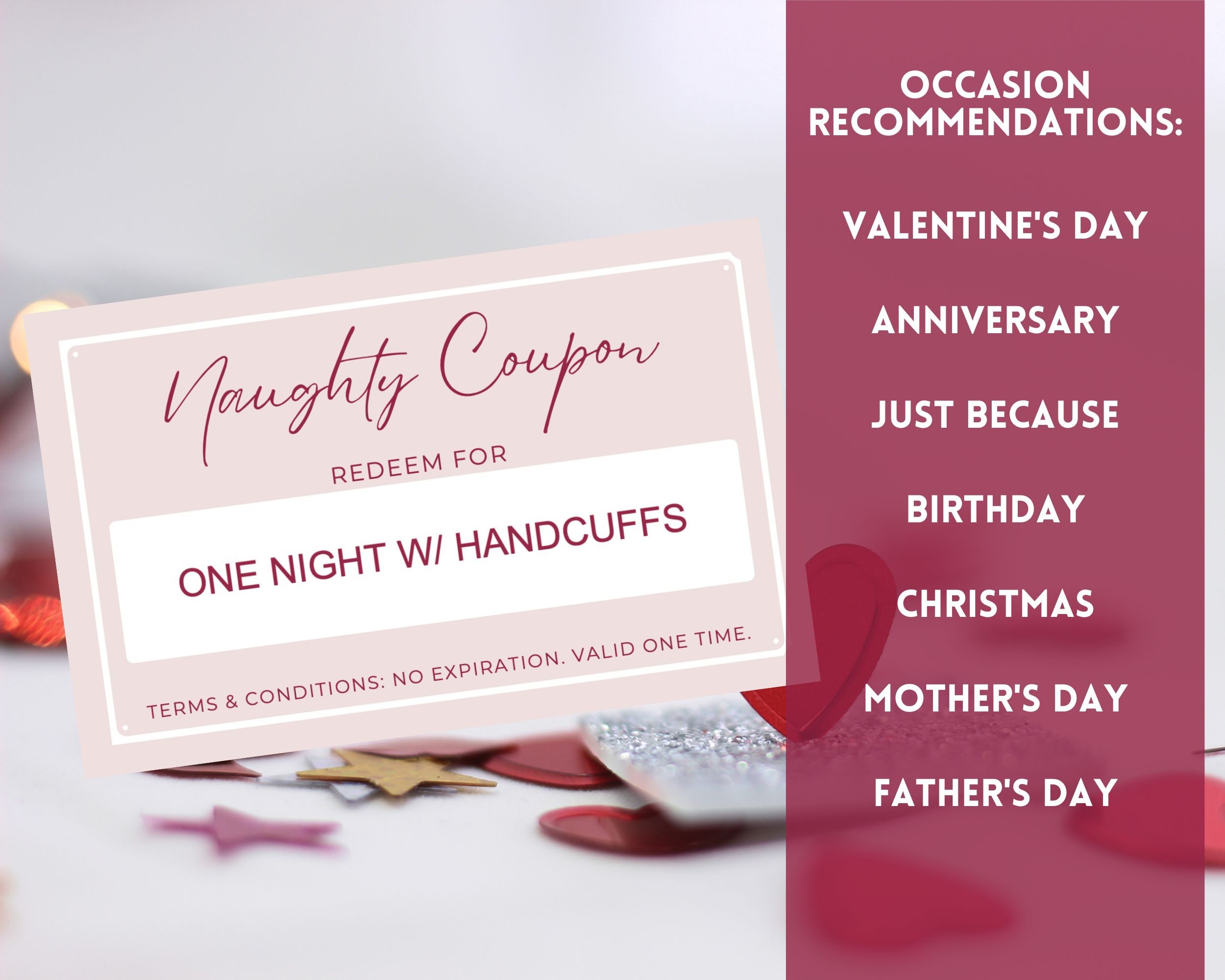 Editable Naughty Coupon Book Printable Love Coupons Valentine's Day Gift Dirty Coupon Book US ...
