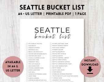 Washington DC Bucket List Printable Travel Bucket List Washington DC ...