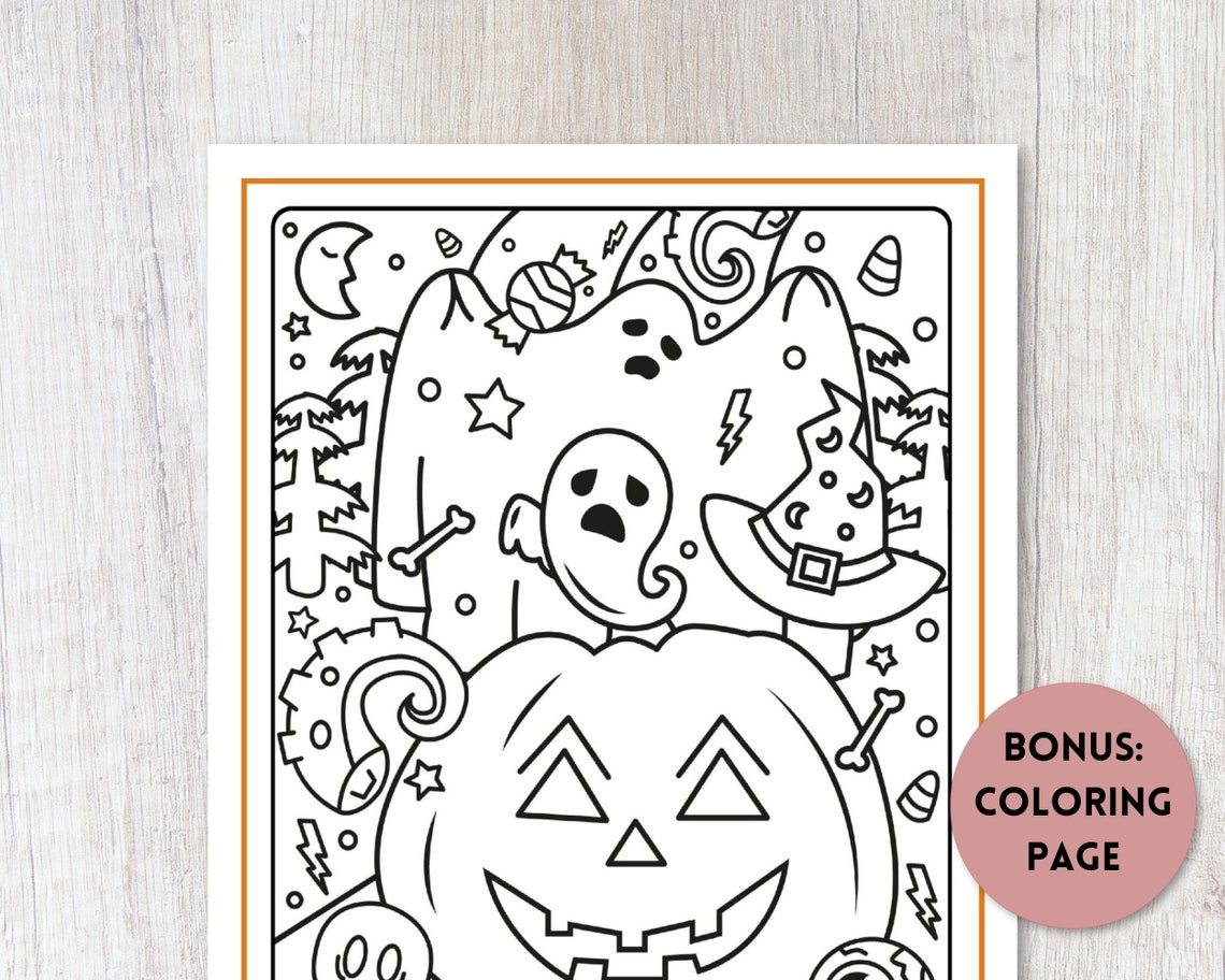 15 Halloween Games for Kids Printable Halloween Party Games | Etsy