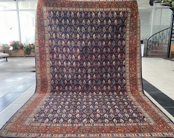 Großer Hereke Teppich,Hereke Teppich,200x300,Teppich,Boteh Design Teppich,Boteh Teppich,Handgefertigter Teppich,Anatolischer Teppich