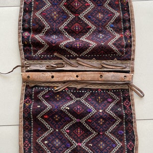 Kurdish Saddle Bag, Tribal Saddle Bag, Nomadic Saddle Bag, Herki Tribe Saddle Bag