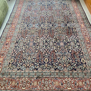 Hereke Carpet, Hereke Wool Rug, Turkish Hereke Rug, Vintage Wool Rug, Turkish Vintage Rug, Handwoven Hereke, Hereke Wool Carpet,7x10 Rug