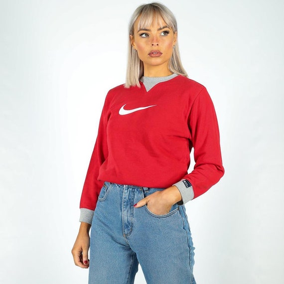 Vintage Nike Sweatshirt in Red