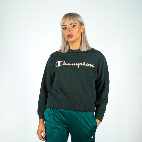 Vintage Champion Sweatshirt in Green