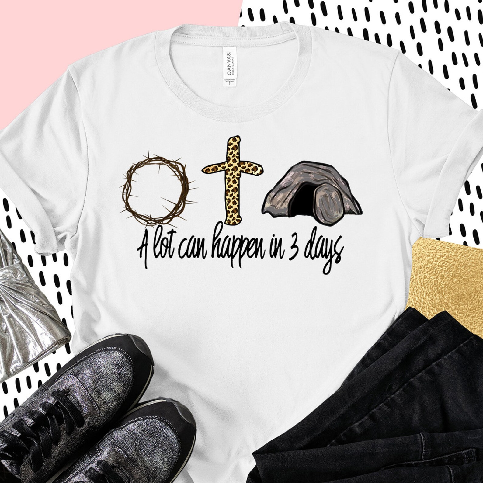 A Lot Can Happen In 3 Days Easter Shirt Resurrection Shirt | Etsy