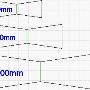 Bow Tie Inlay Template SVG/DXF file