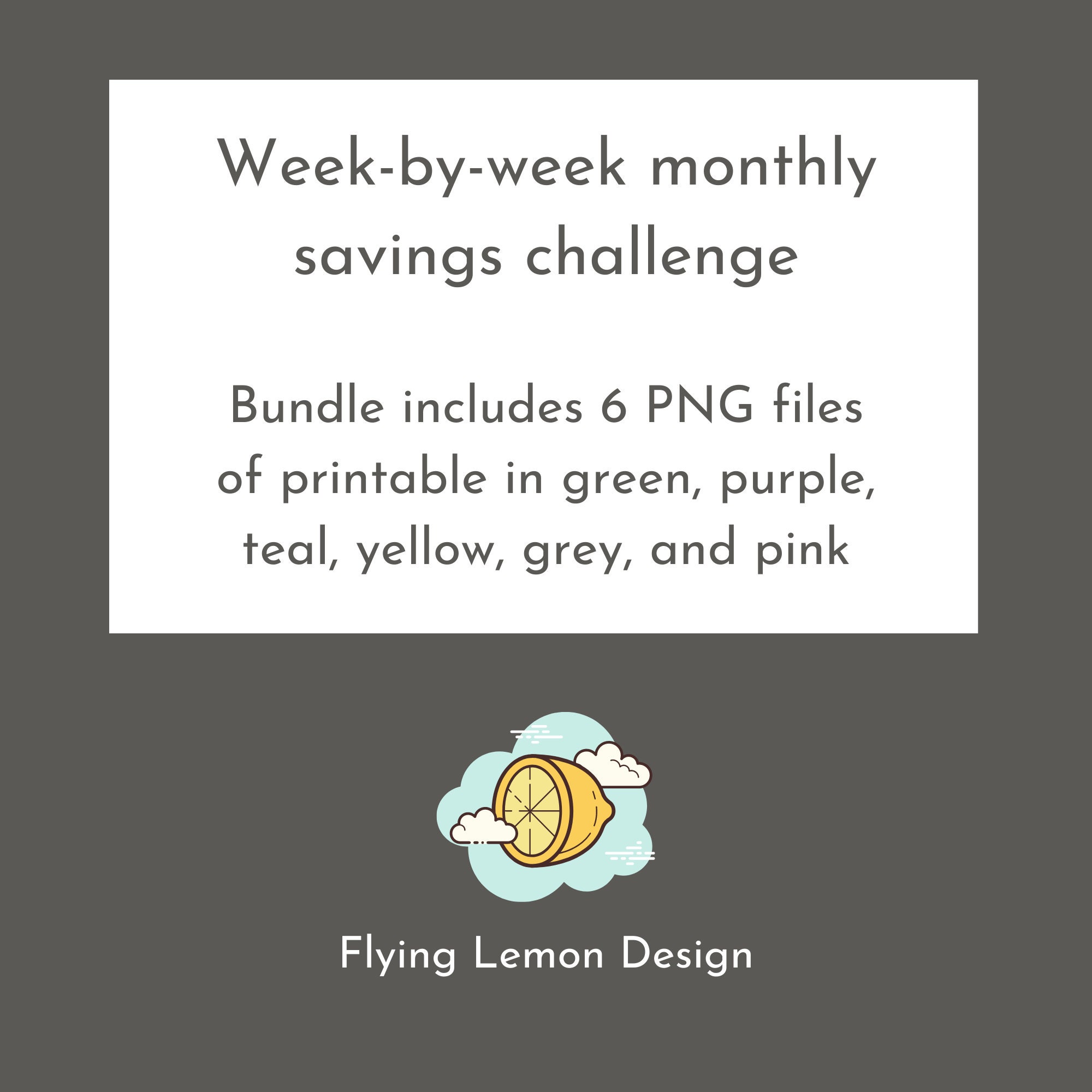 Save 24,000 in 12 Months! | Digital Money Savings Challenge Printable ...