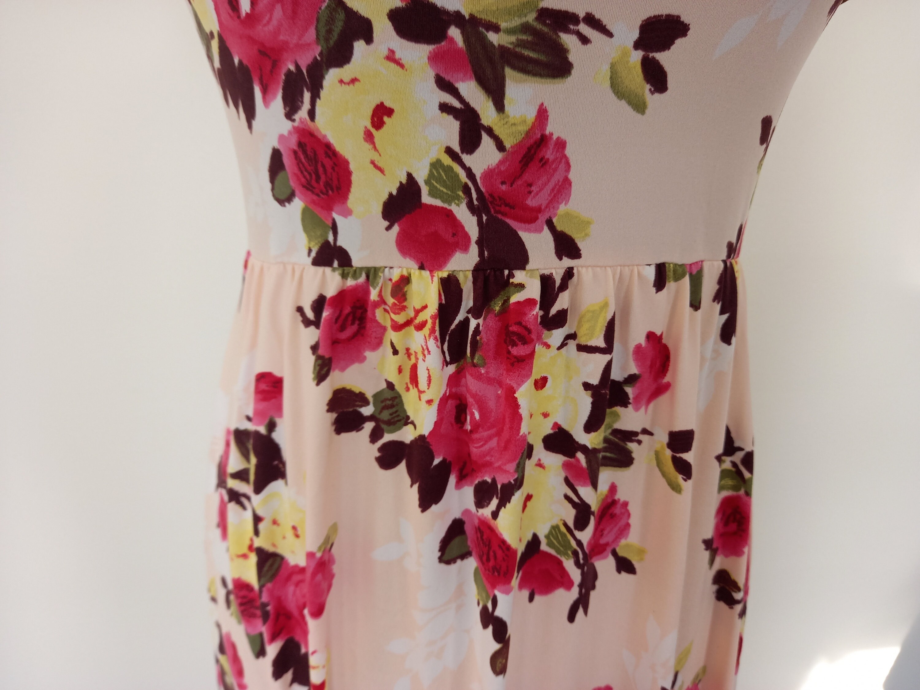 Robe dété florale peach Etsy