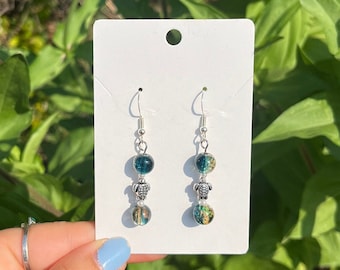Beachy Turtle Earrings