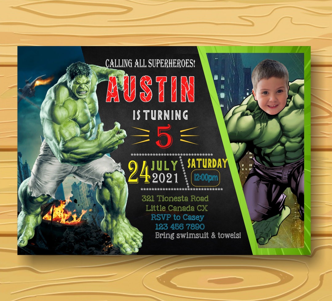 Hulk Invitation,hulk Birthday Invitation,super Heroes Birthday Invitation,avengers Invitation,printable Digital File. - Etsy hulk-invitation-hulk-birthday-invitation-super-heroes-birthday-invitation-avengers-invitation-printable-digital-file-etsy