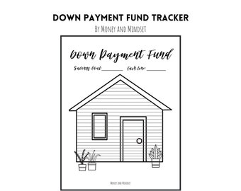 Down Payment Fund Tracker Printable