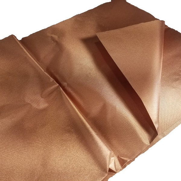 Pure Copper Taffeta, high strength RF Shielding by the foot