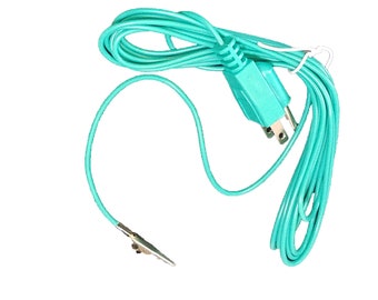 Ground Cord - Classic N American Plug to Alligator Clip