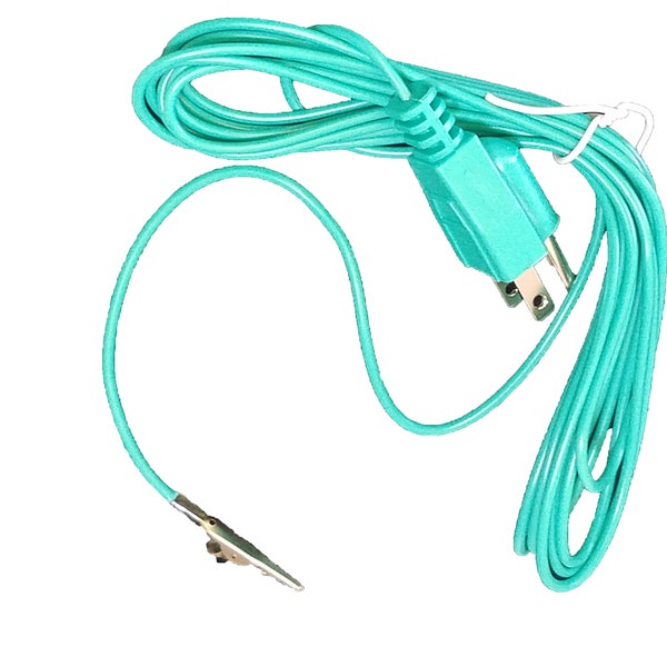 Ground Cord - Classic N American Plug to Alligator Clip