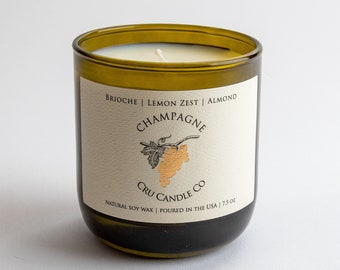 Wine Candles - Champagne - Wine Scented Candles, Perfect for Candle and Wine Lovers!
