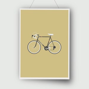 Vintage Peugeot Bike - Downloadable Digital Print Poster