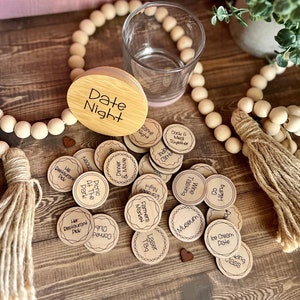 Frasco para una cita romántica, recuerdos para una cita romántica, ideas para una cita romántica, regalo de San Valentín, regalo de aniversario, regalo para parejas, regalo de boda, regalo de despedida de soltera