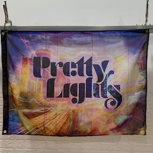 So Bright Pretty Lights 3ftX4ft Flag Tapestry Wall Hanging