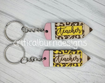 Download Pencil Keychain Svg Etsy