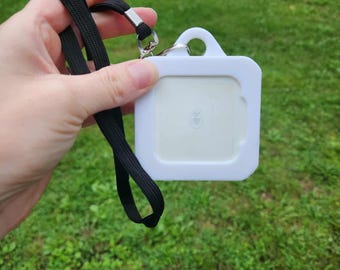 3D Printed Square Reader Lanyard Holder for Craft Shows