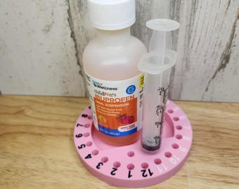 Baby/Toddler/Children Tylenol & Motrin Tracker and Syringe Holder