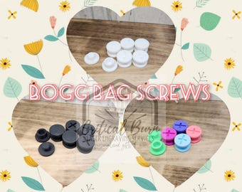 Bogg Bag Charm Screws, DIY Fasteners (Set of 5)