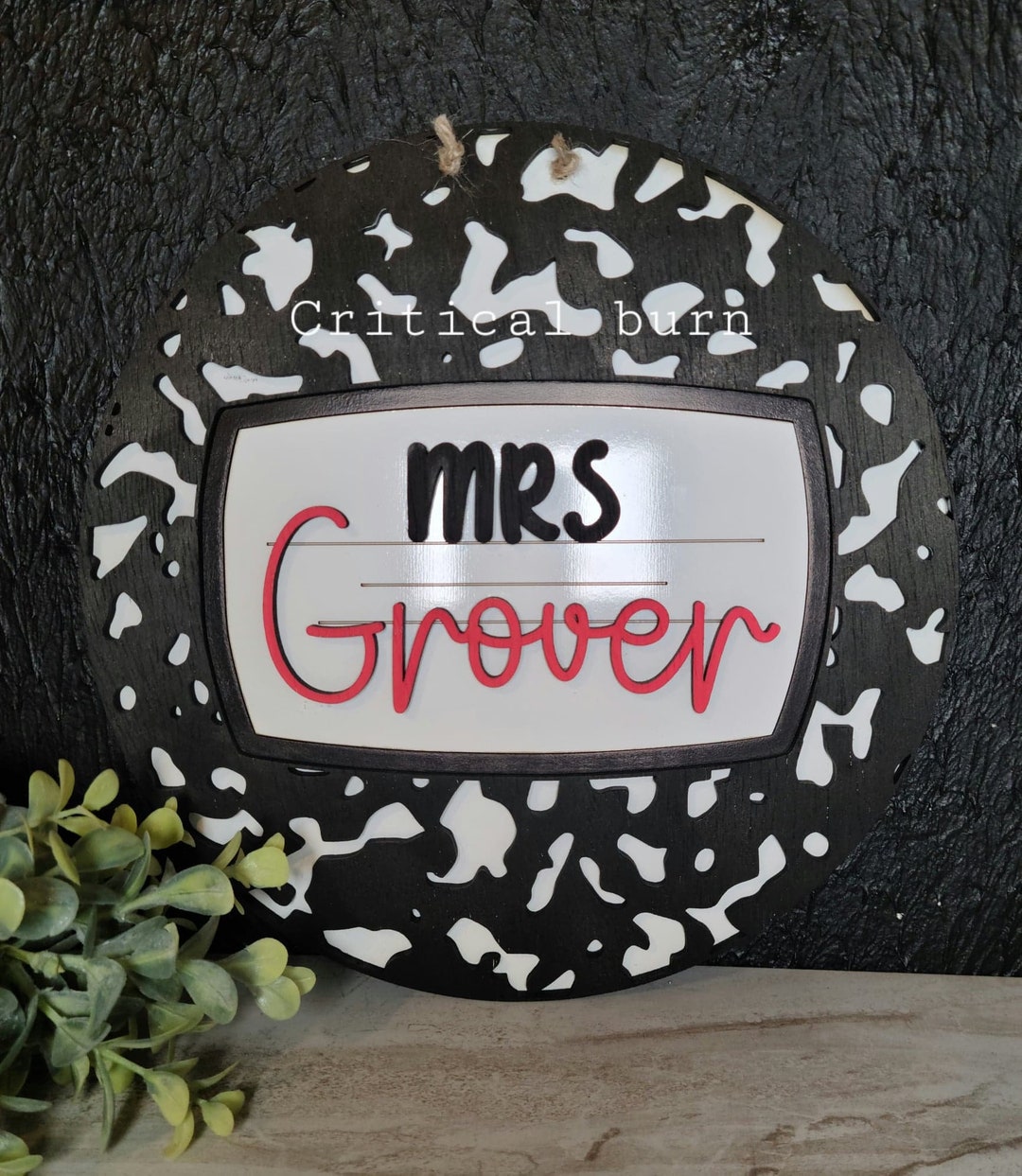 Composition Notebook Door Hanger File SVG Etsy