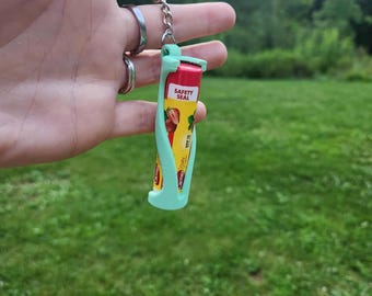 ChapStick Holder Keychain