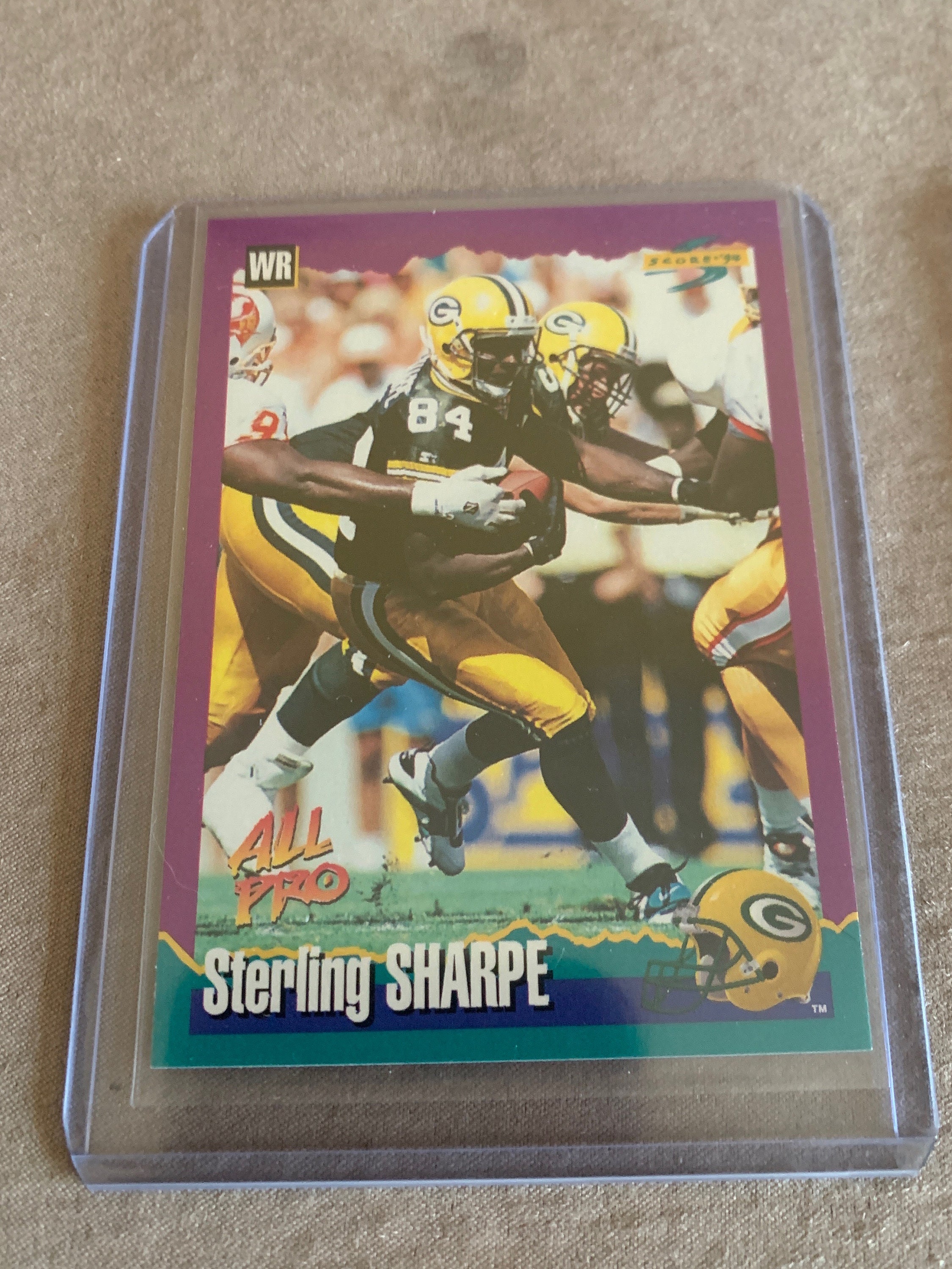Sterling Sharpe Football Cards Etsy