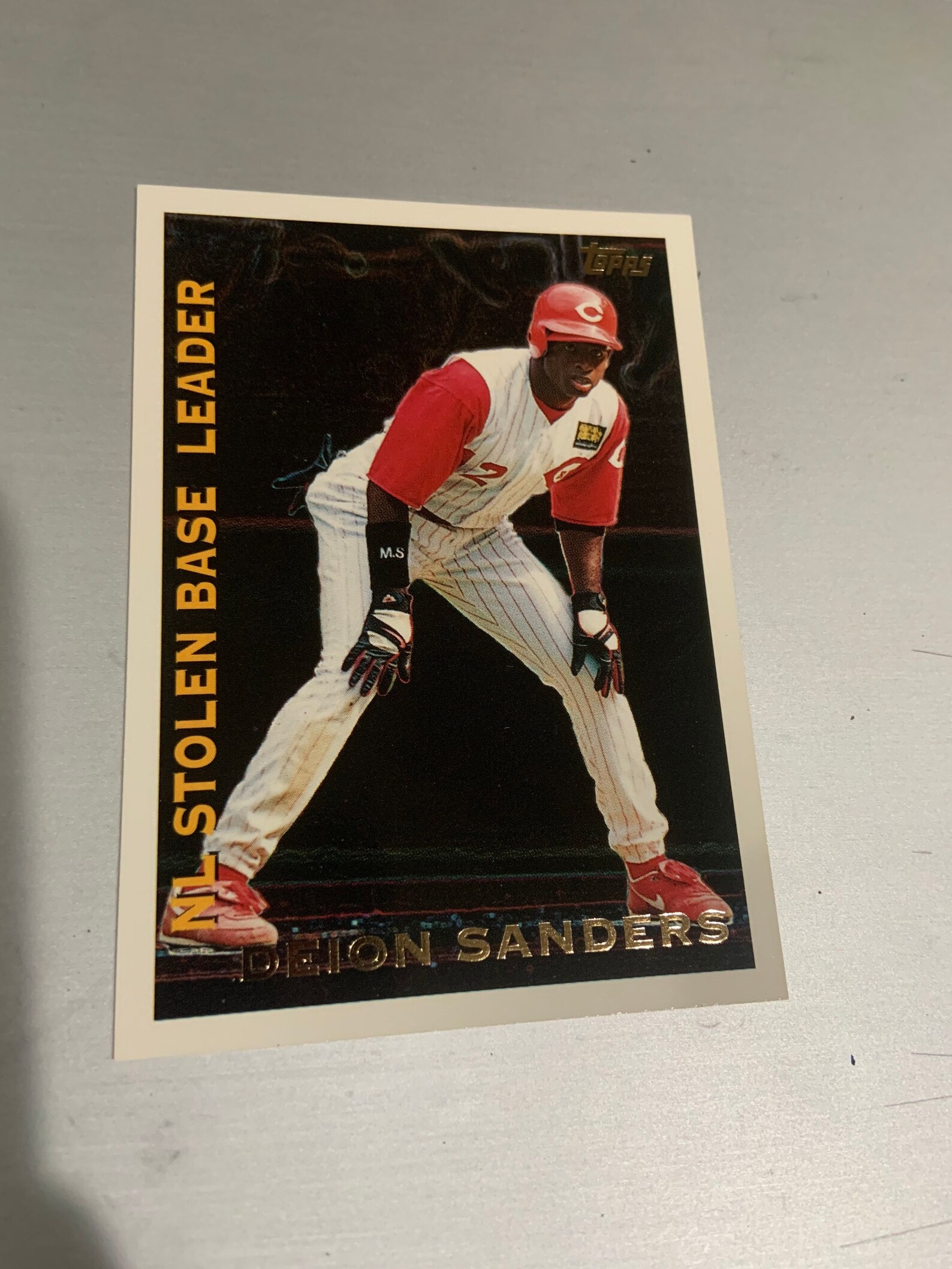 Deion Sanders 1995 Cincinnati Reds Cards Etsy