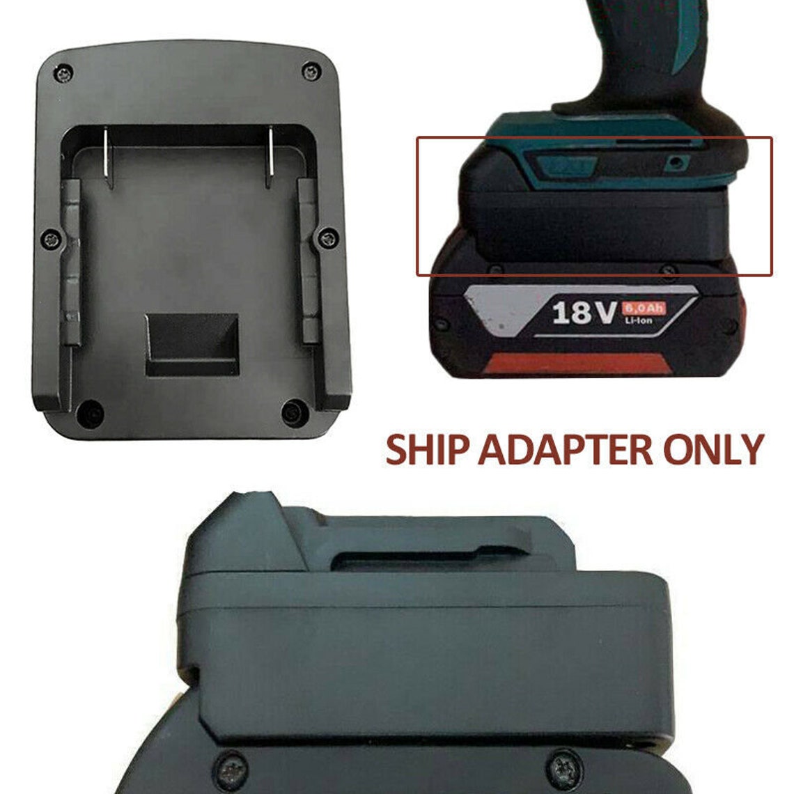 Battery Adapter for Bosch Blue 18V Liion to Makita Cordless Etsy