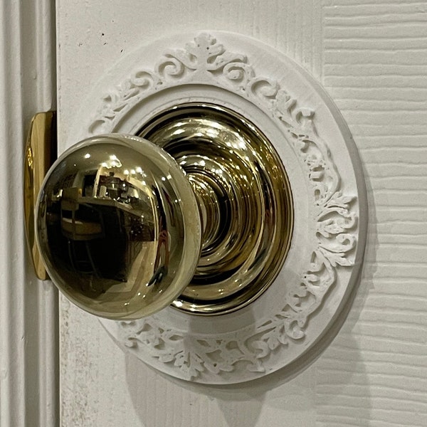 Victorian Doorknob Backplate