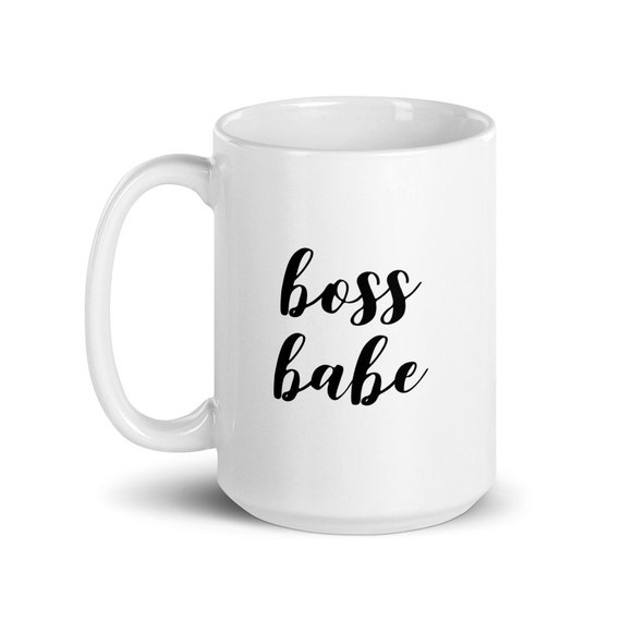 Boss Babe Coffee Mug | Etsy