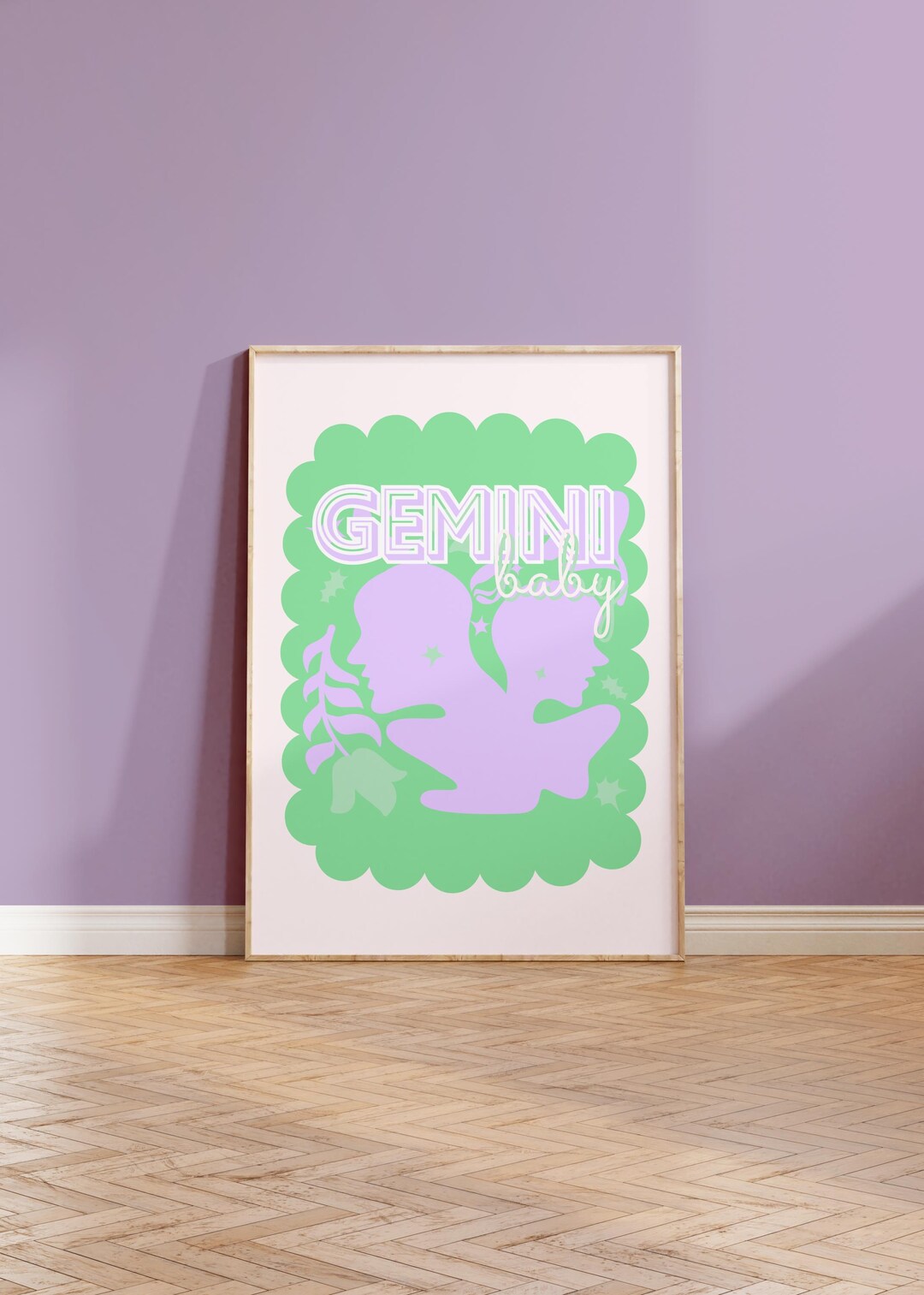 Gemini | Zodiac Wall Print, Astrology Art, Wall Decor, Star Sign Poster ...
