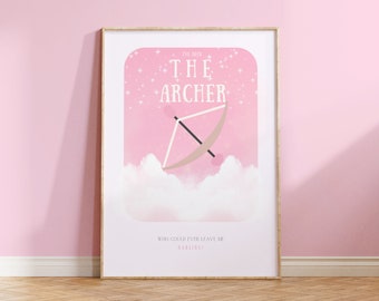 The Archer | Taylor Inspired Lyrics, Lyric Print, Lover, Christmas Gift Gift, Eras, Poster, Lyric, Wall Art, Wall Print | A3/A4/A5/8x10/5x7