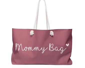 Mommy Bag - Hospital Bag and Diaper Bag - Rose Pink