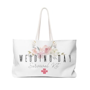 Wedding Day Survival Kit Bag