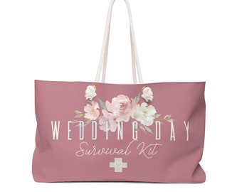 NEW! Wedding Day Survival Kit Bag - Rose Gold