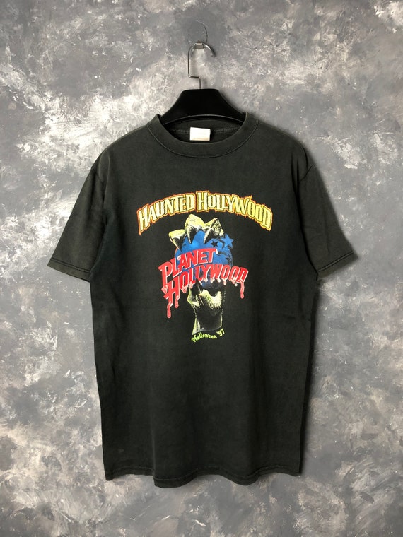 90s Vtg Planet Hollywood “Haunted Hollywood” Tshir